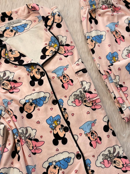 Mickey velvet classic pj set