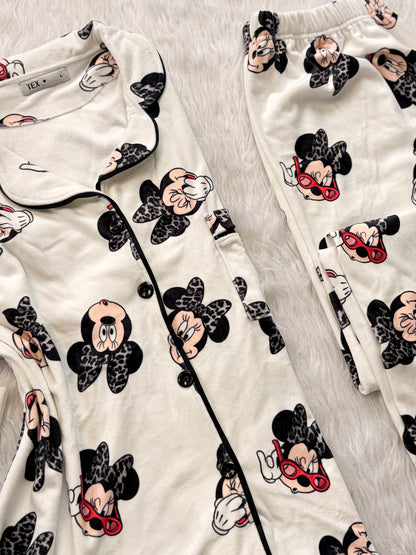 Mickey tiger velvet classic pj set