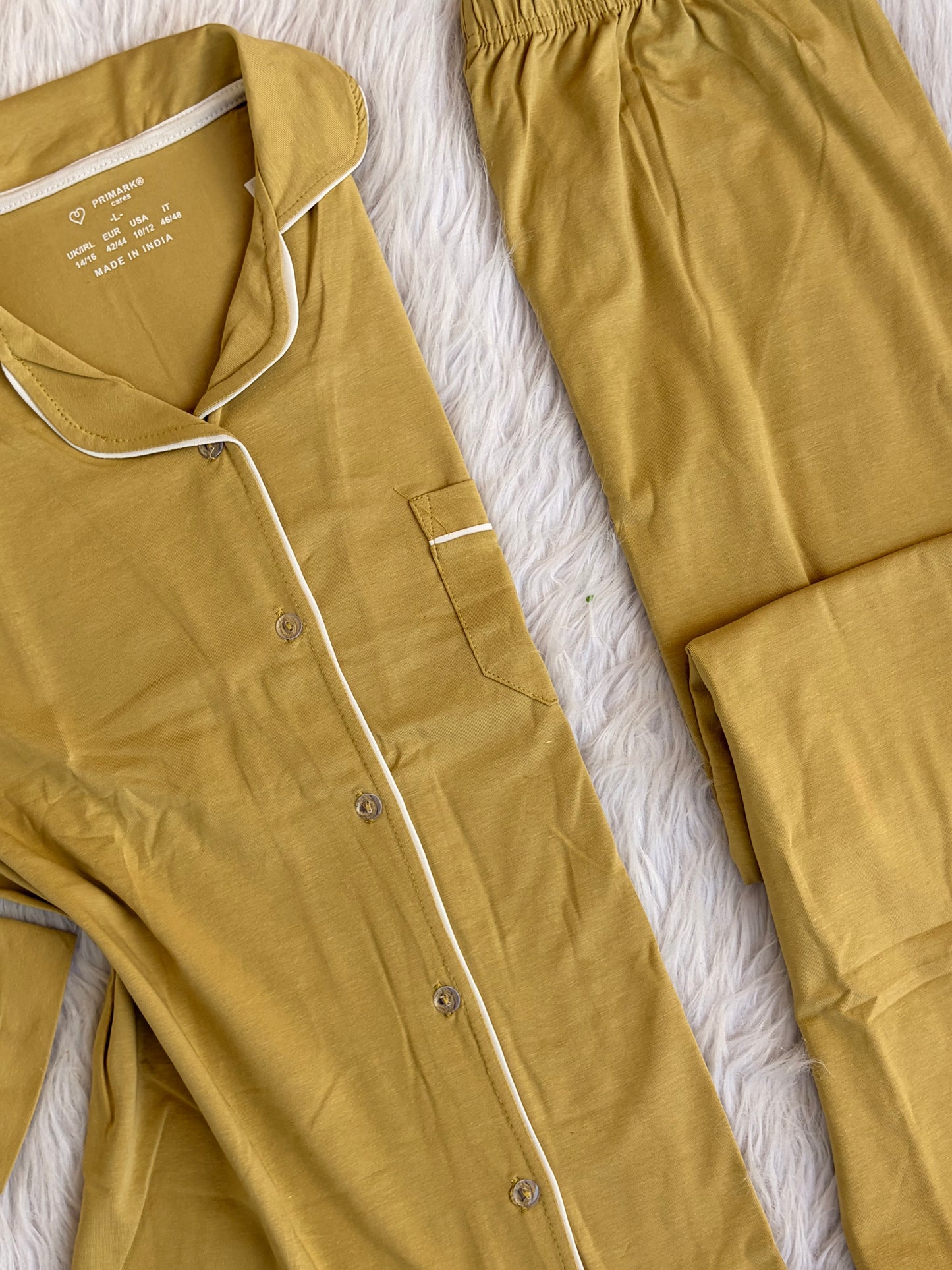 Primark Boy Friend plain pj set