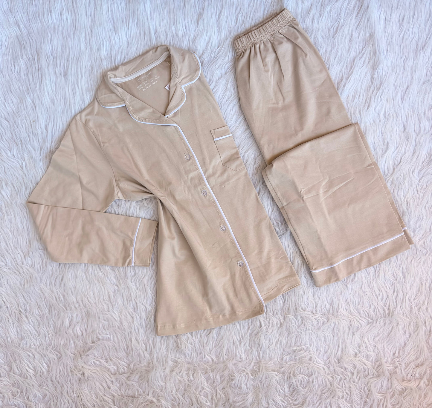 Primark Boy Friend plain pj set