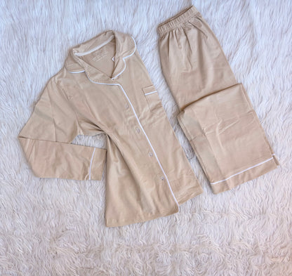 Primark Boy Friend plain pj set