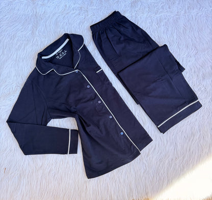 Primark Boy Friend plain pj set