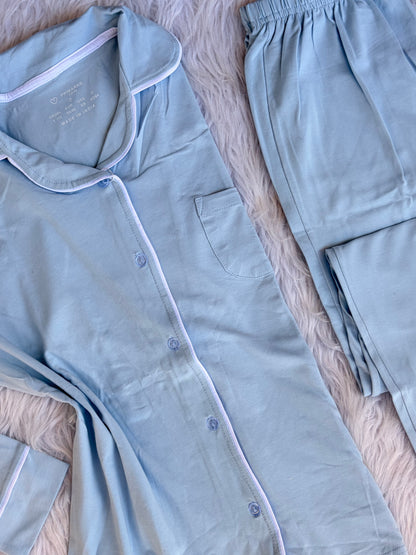 Primark Boy Friend plain pj set