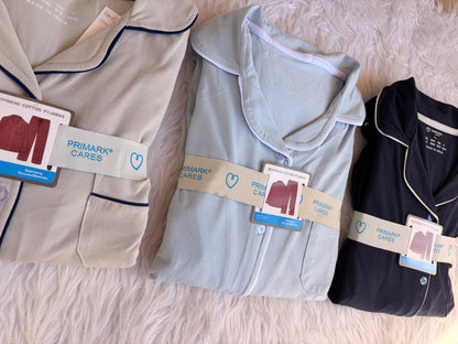 Primark Boy Friend plain pj set