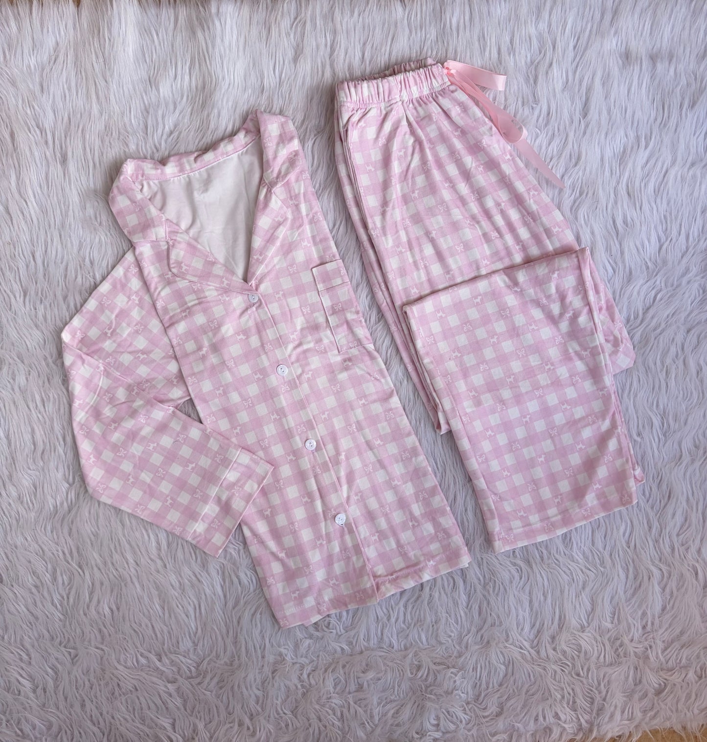 Puppy bow Disney Classic PJ set