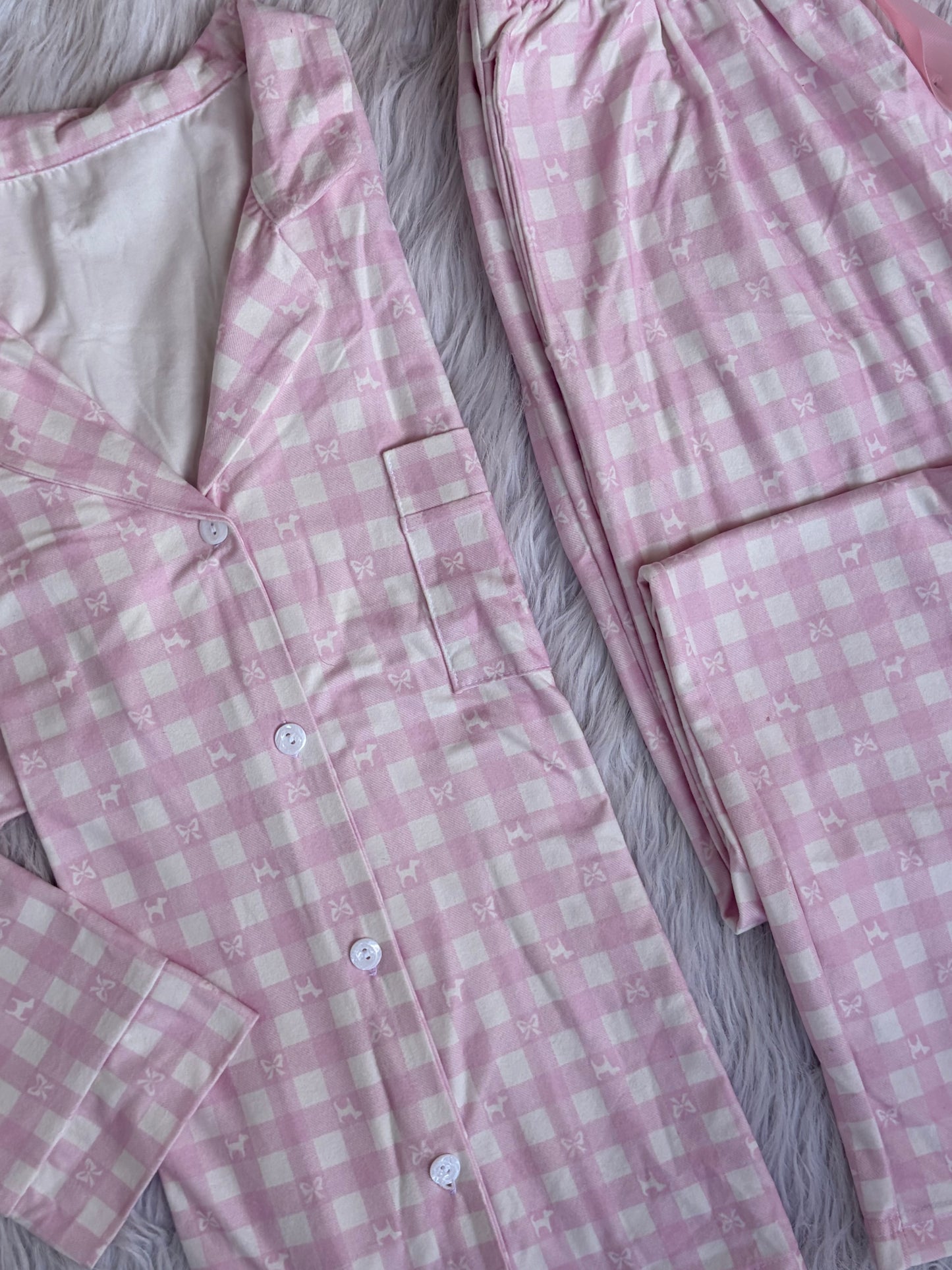 Puppy bow Disney Classic PJ set