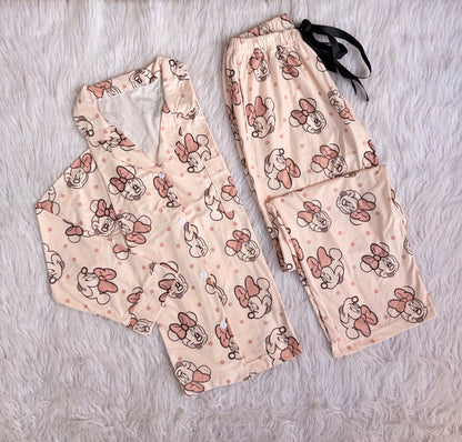 Minnie mouse dottie Disney Classic PJ set