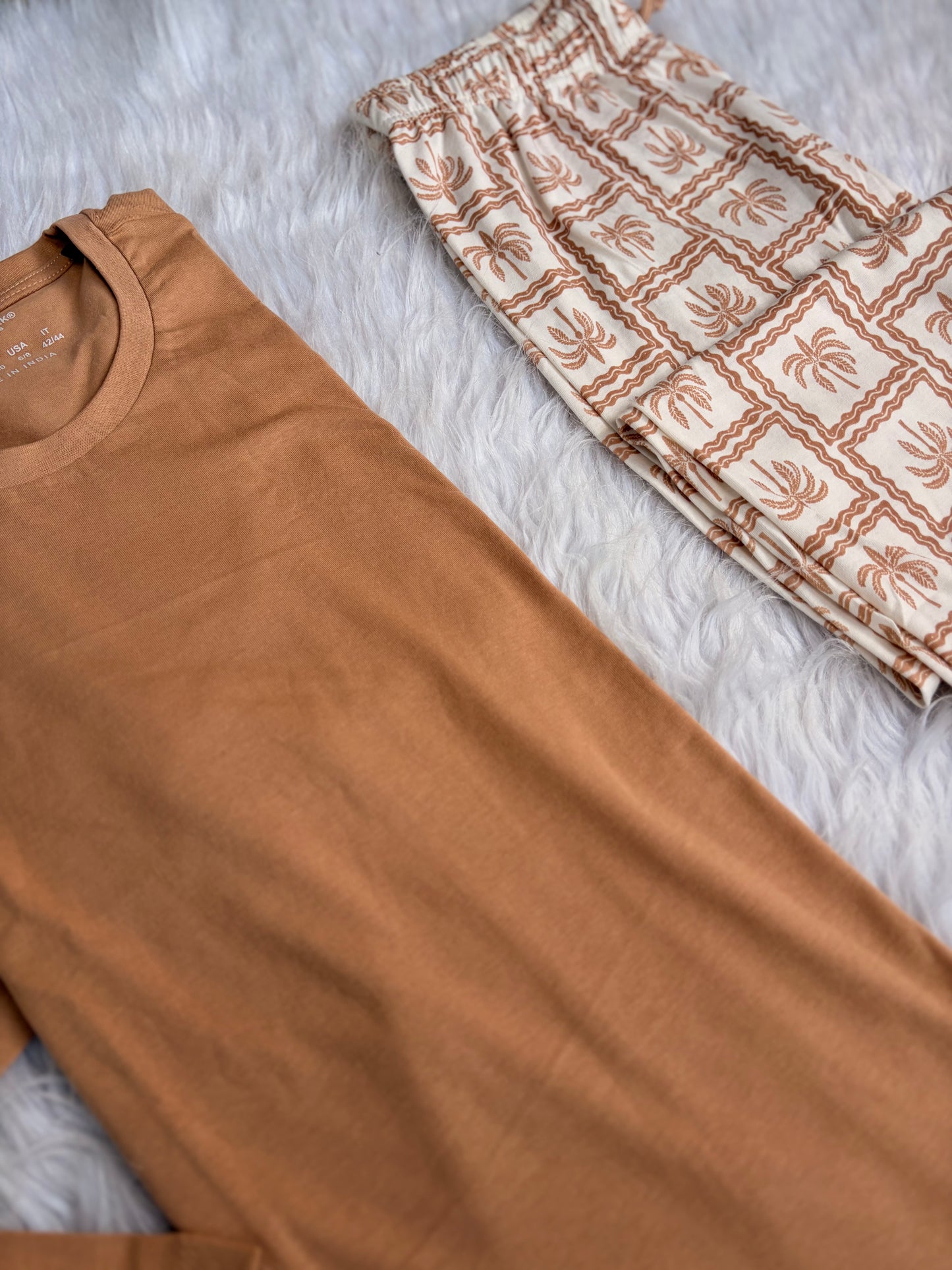 Primark Palm cotton fall pj set