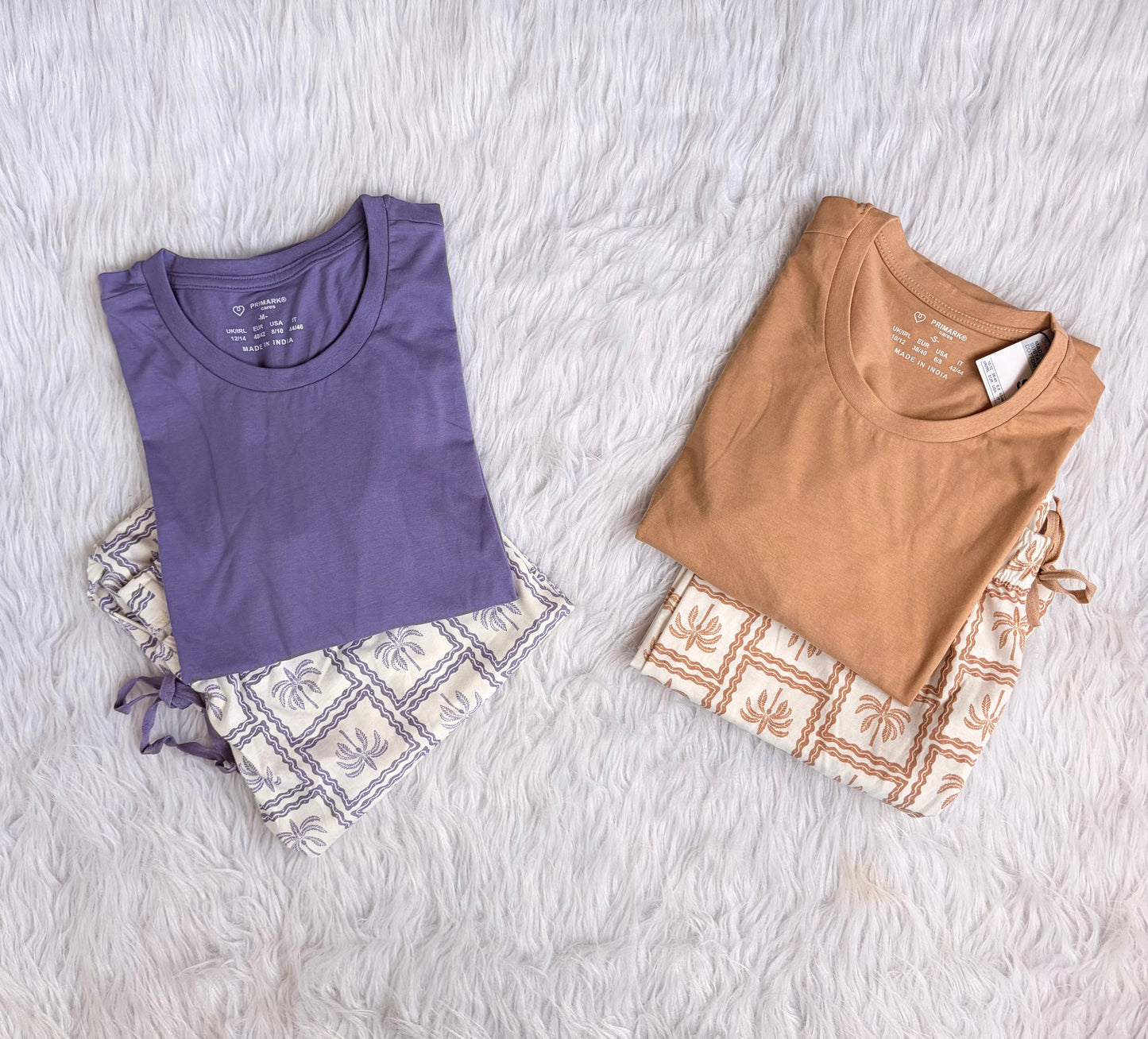 Primark palm cotton summer pj set