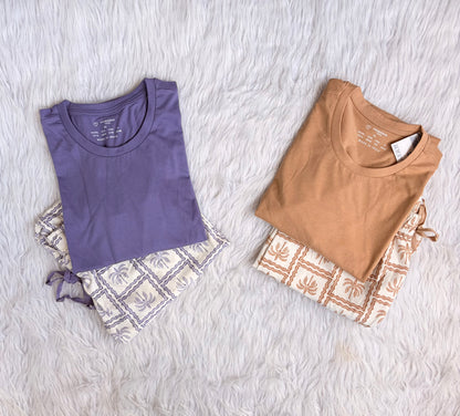 Primark palm cotton summer pj set