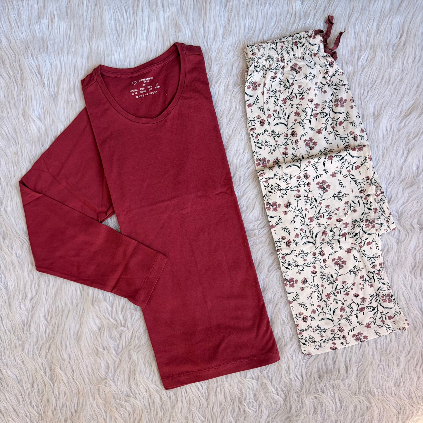 Primark Fleury cotton fall pj set