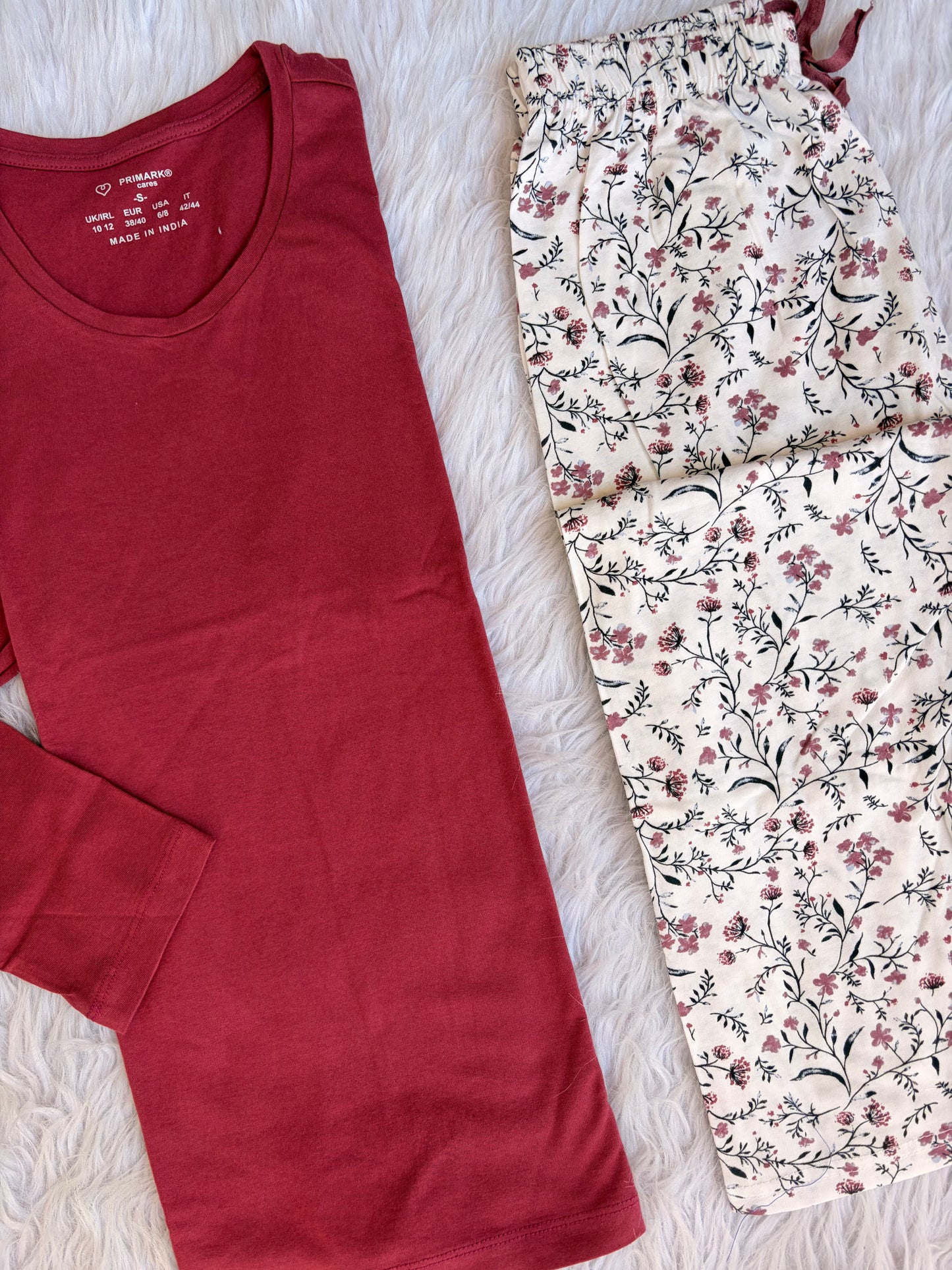 Primark Fleury cotton fall pj set