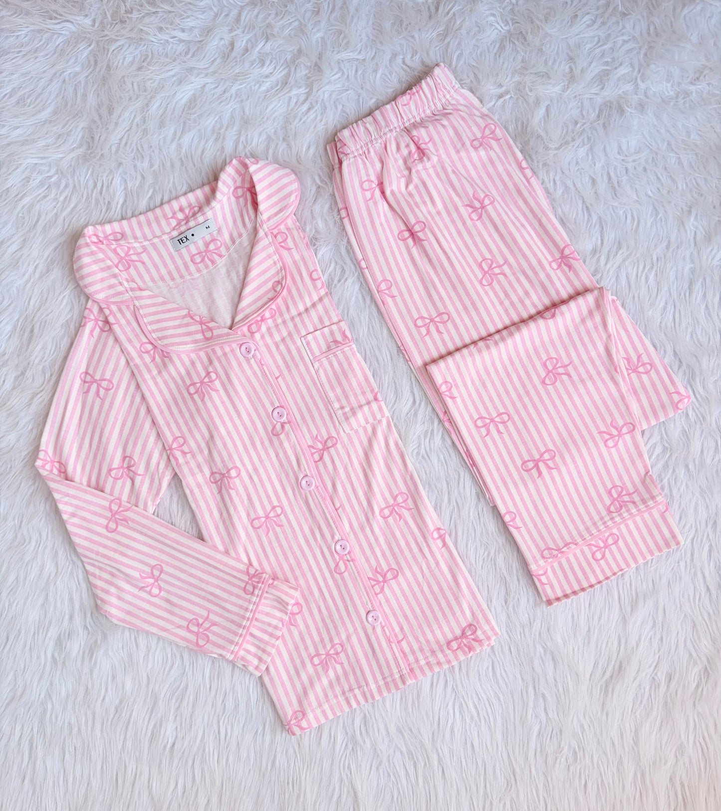 Ribbon  T Classic PJ Set