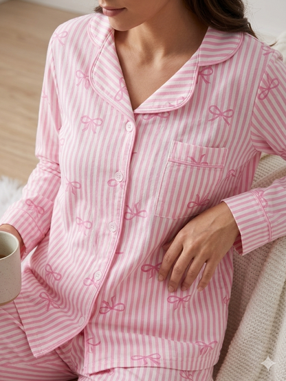 Ribbon  T Classic PJ Set