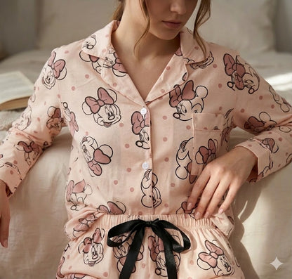 Minnie mouse dottie Disney Classic PJ set