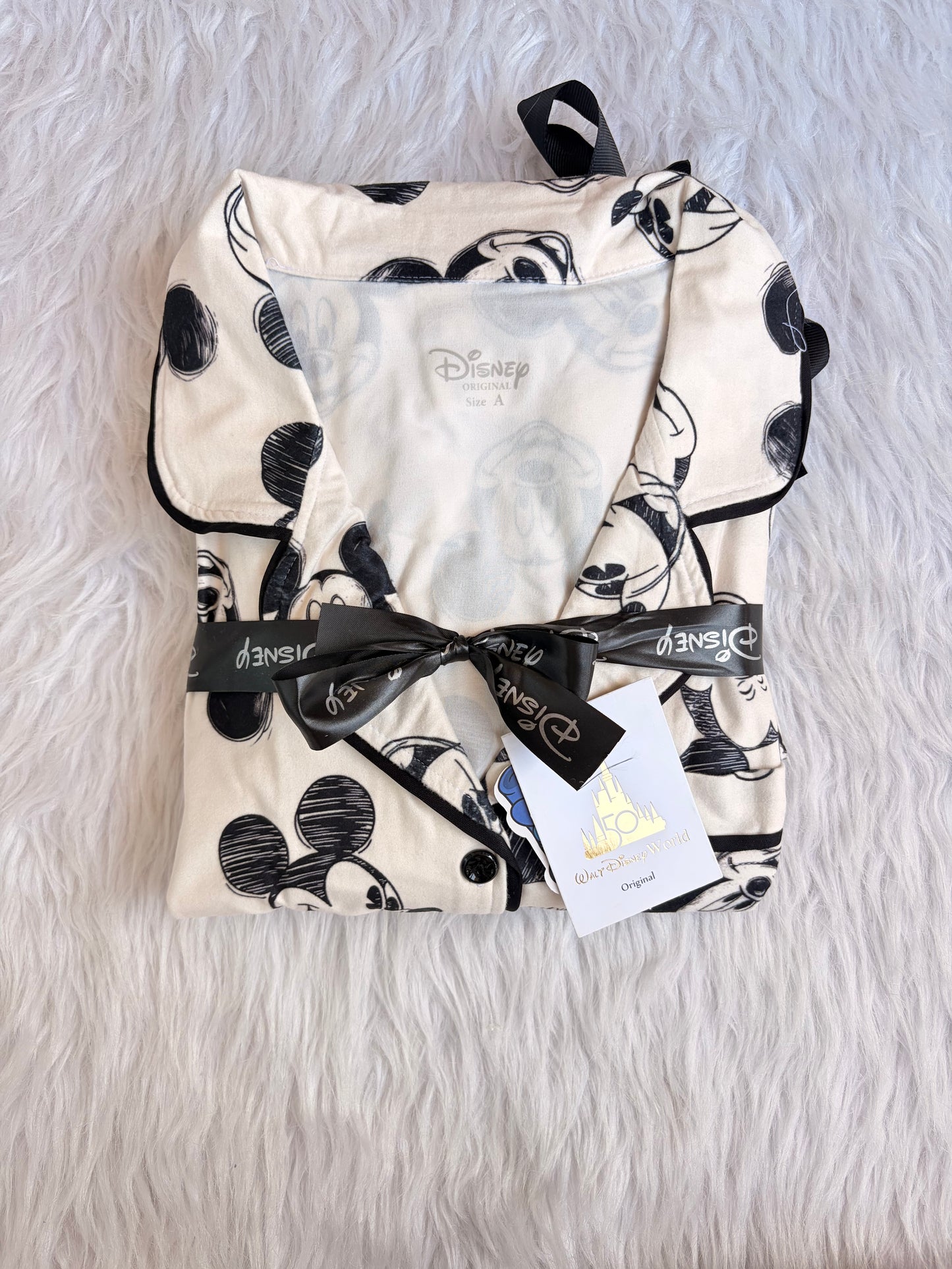 Mickey black Disney Classic PJ set