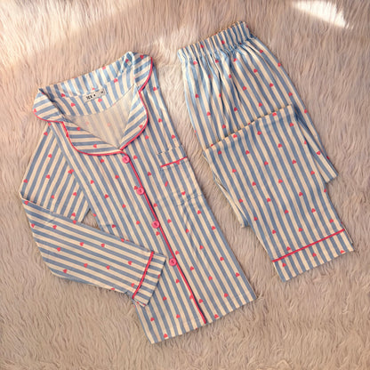Lovely hearts Classic PJ Set