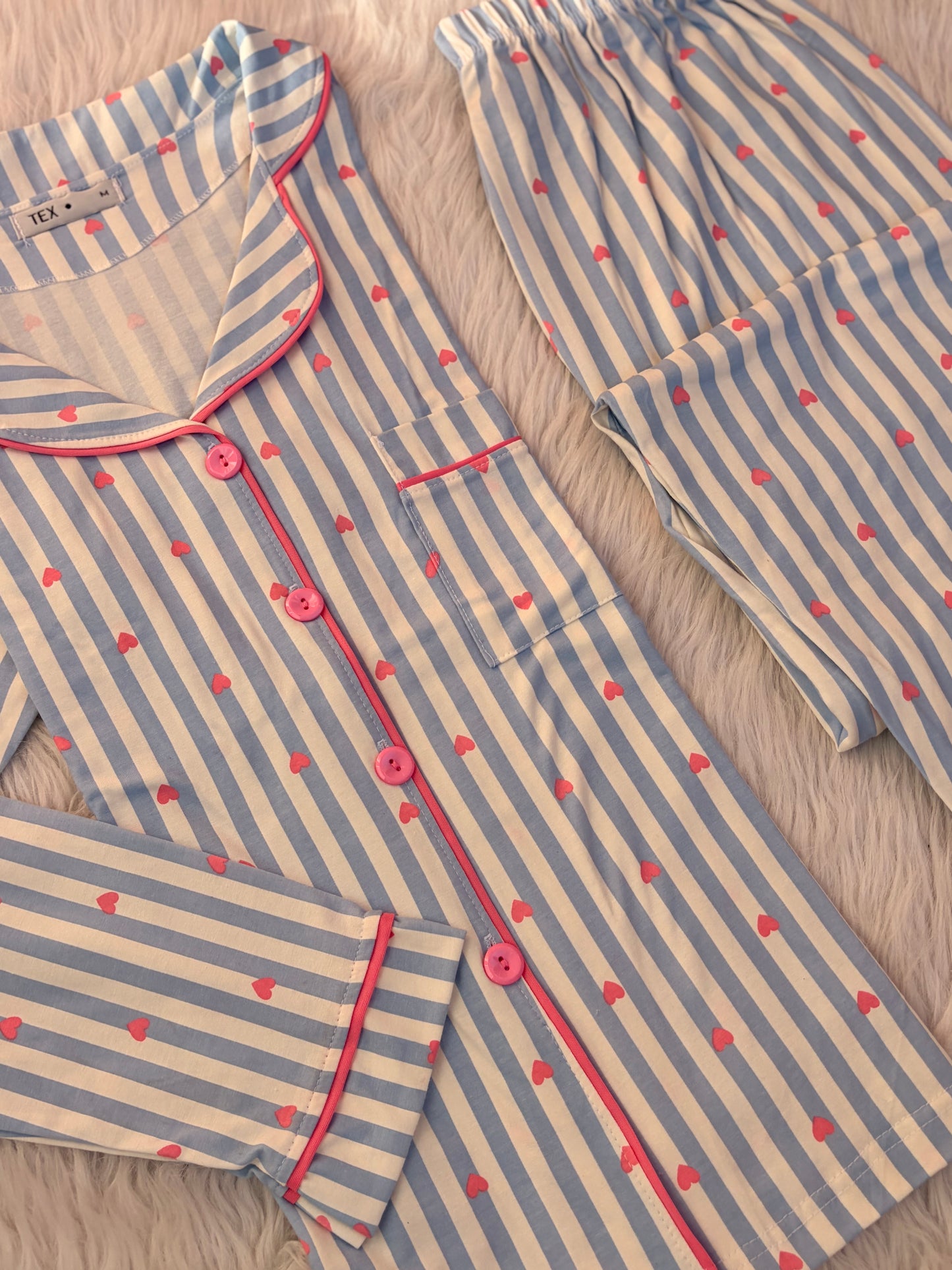 Lovely hearts Classic PJ Set